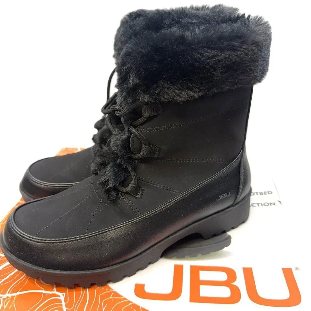 JBU by Jambu Colorado Winter Boots | Black | Soft faux fur lined Cozy Warm